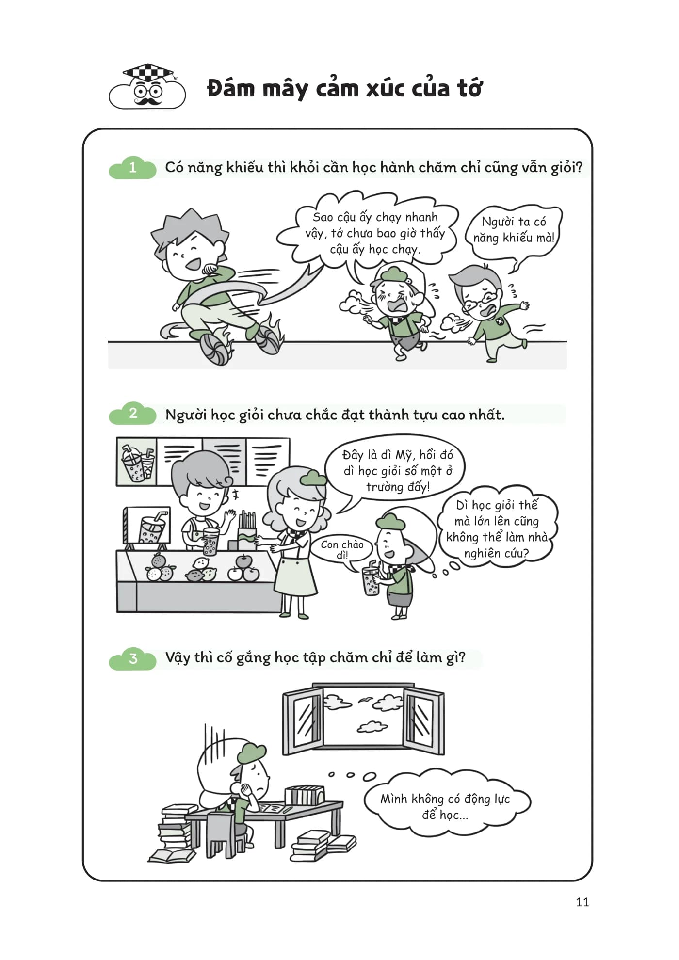 Câu hỏi để tự suy nghĩ — trích Khơi dậy cảm hứng học tập, trang PDF 9
